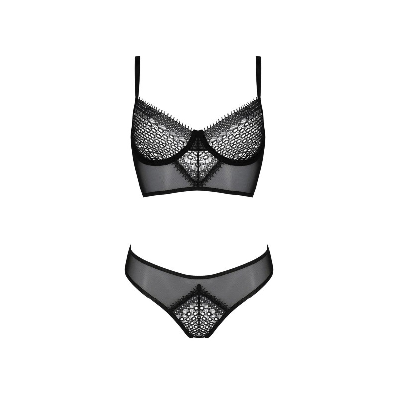 Bielizna-DENERYS SET black S/M